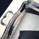 Stainless steel serving tray 44.5 x 33 cm