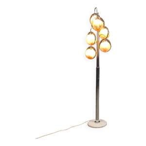 Lampe de sol en verre