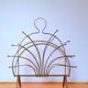 Brass magazine rack 60s