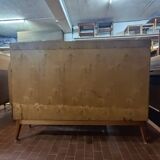 Scandinavian library in elm from the 1950s.