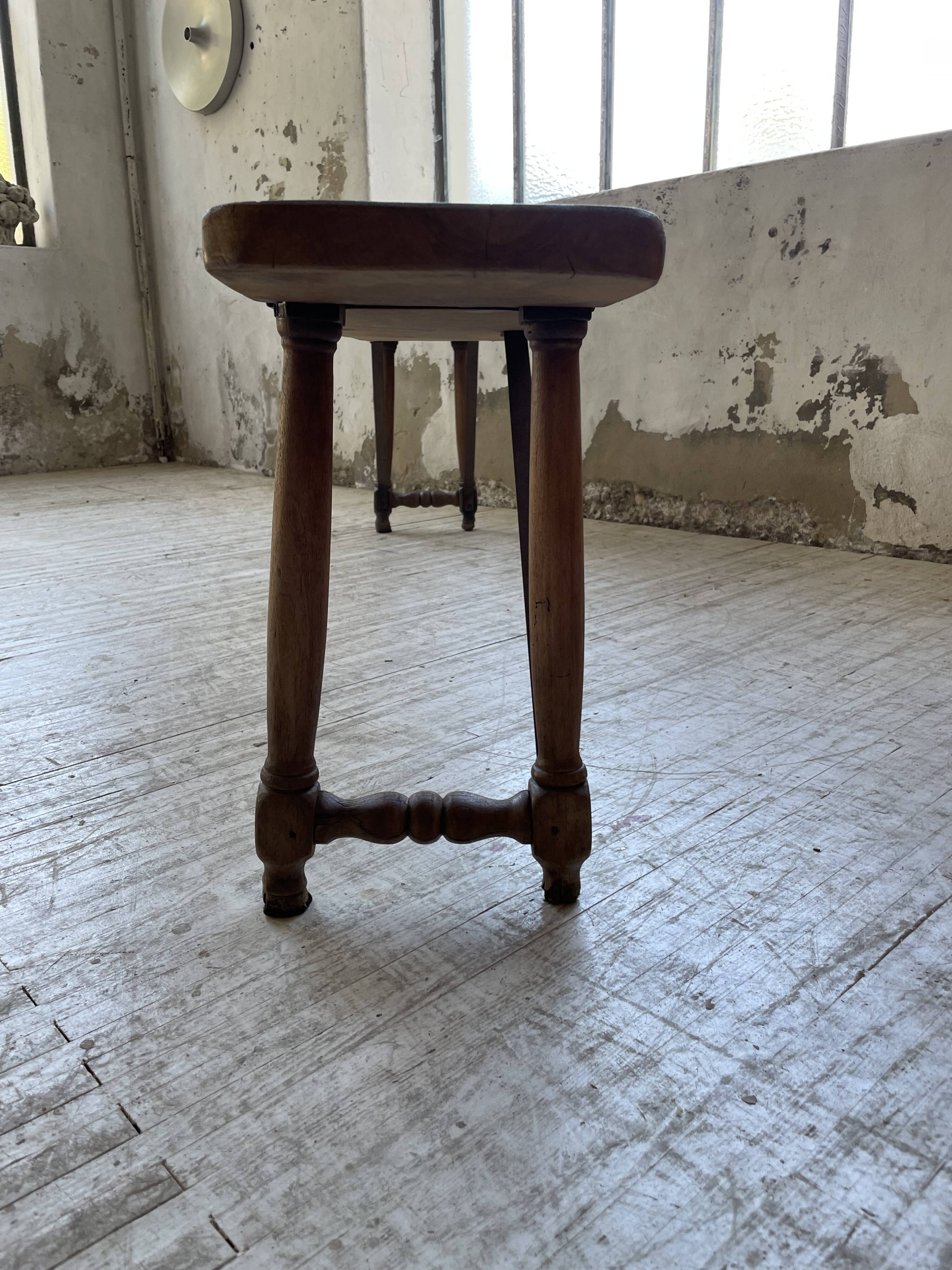 Banc chêne XXL XIXème 280cm