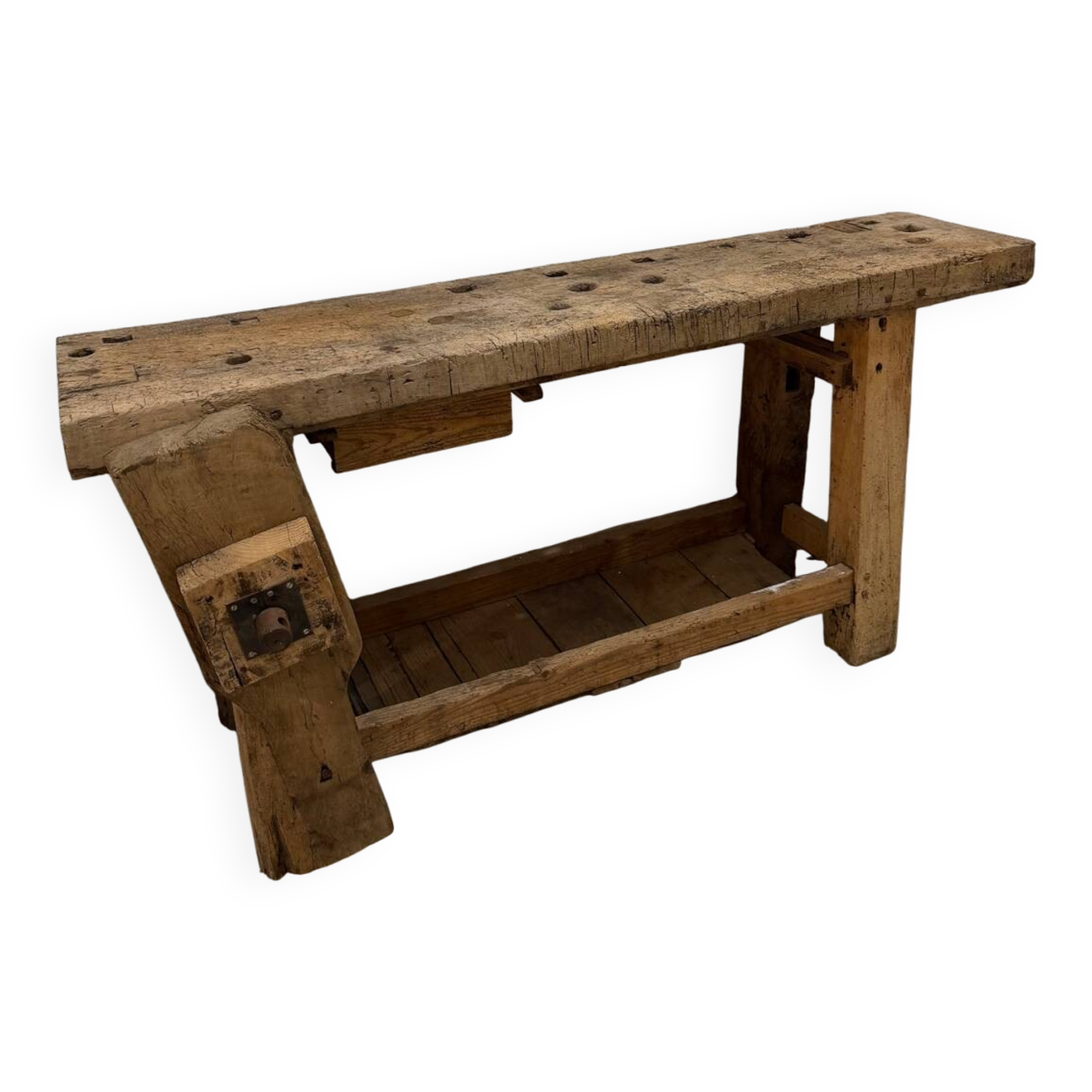 Wooden workbench