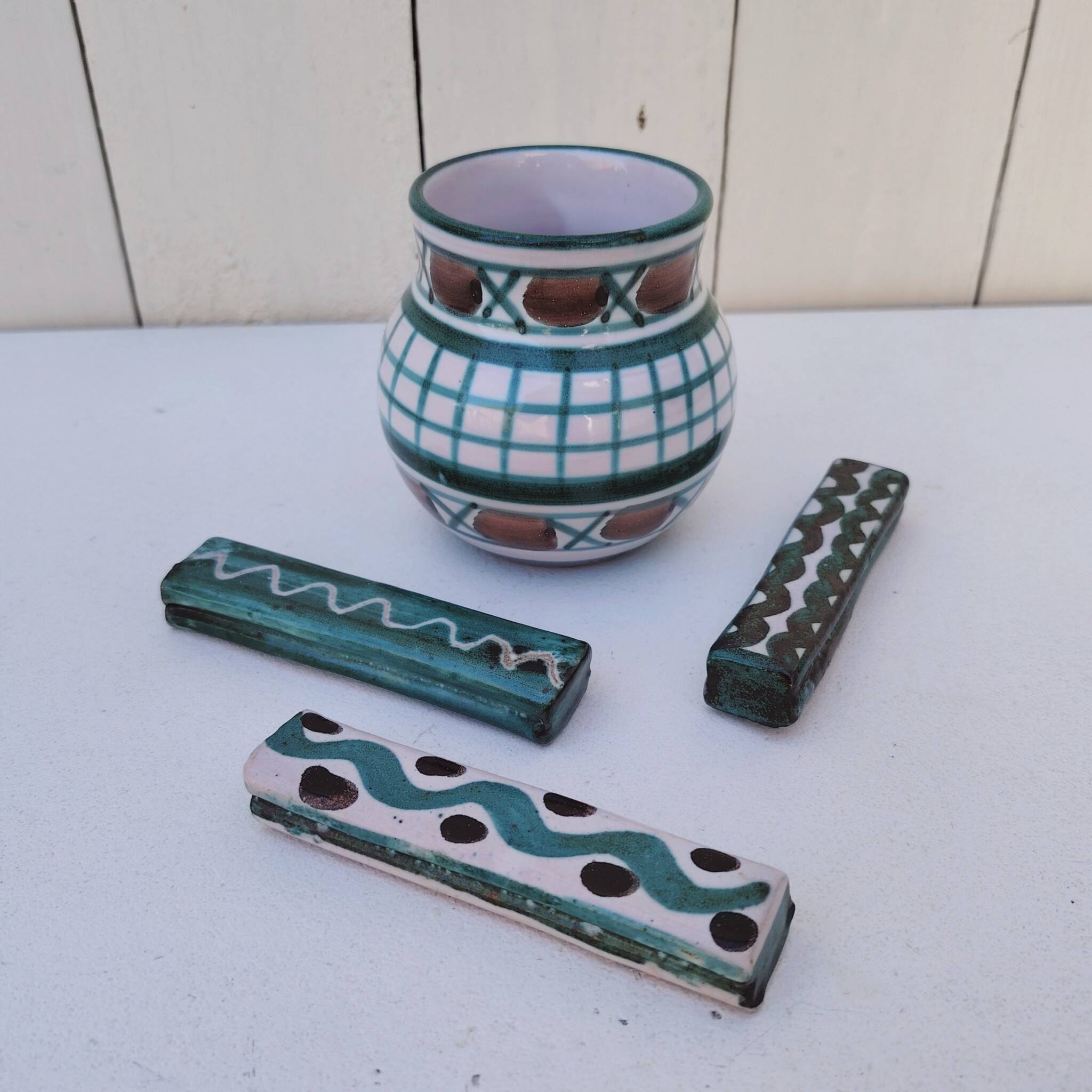 Lot of ceramics, Robert Picault, Vallauris