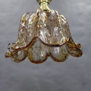 1980s Large Murano Glass Pendant Light, Italy