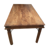 Table à manger en teck indien