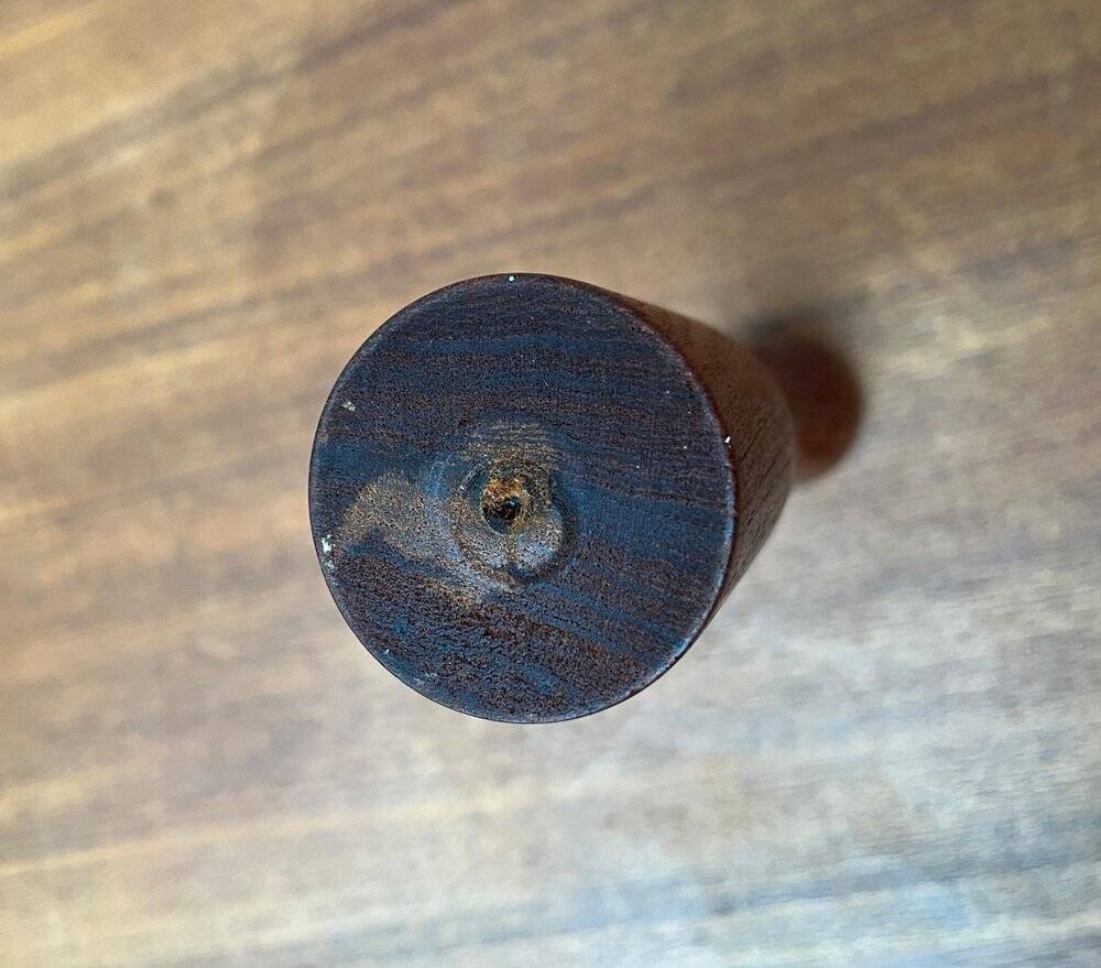 Mid-Century Danish Teak Tulip Candle Holder, 1960s