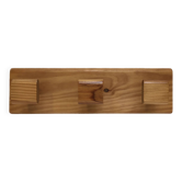 Modernist pine coat rack