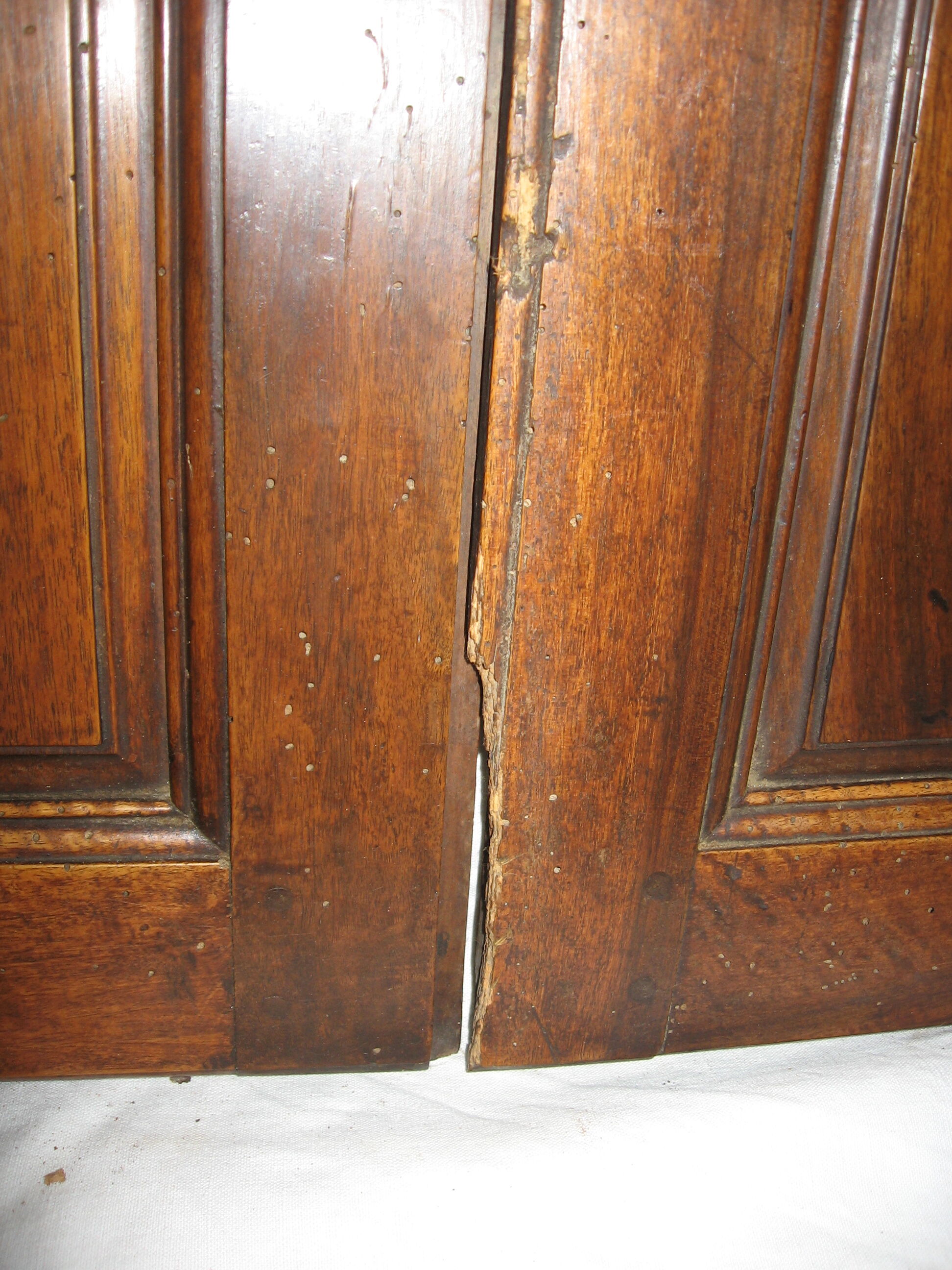 Pair of 18th closet doors