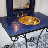 Meuble salle de bain, vasque et miroir