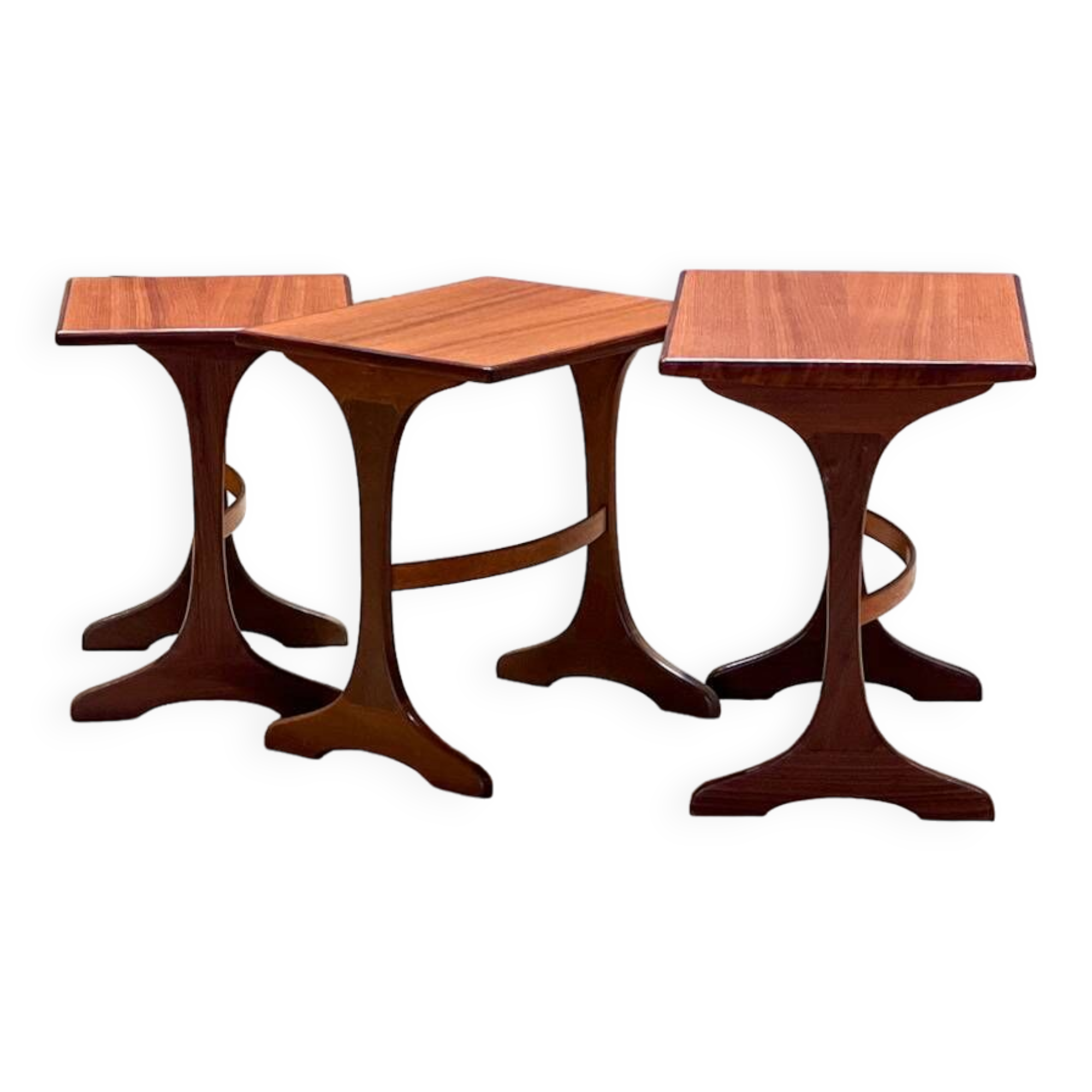 Gplan Teakwood Nesting Tables 1960s