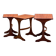 Gplan Teakwood Nesting Tables 1960s
