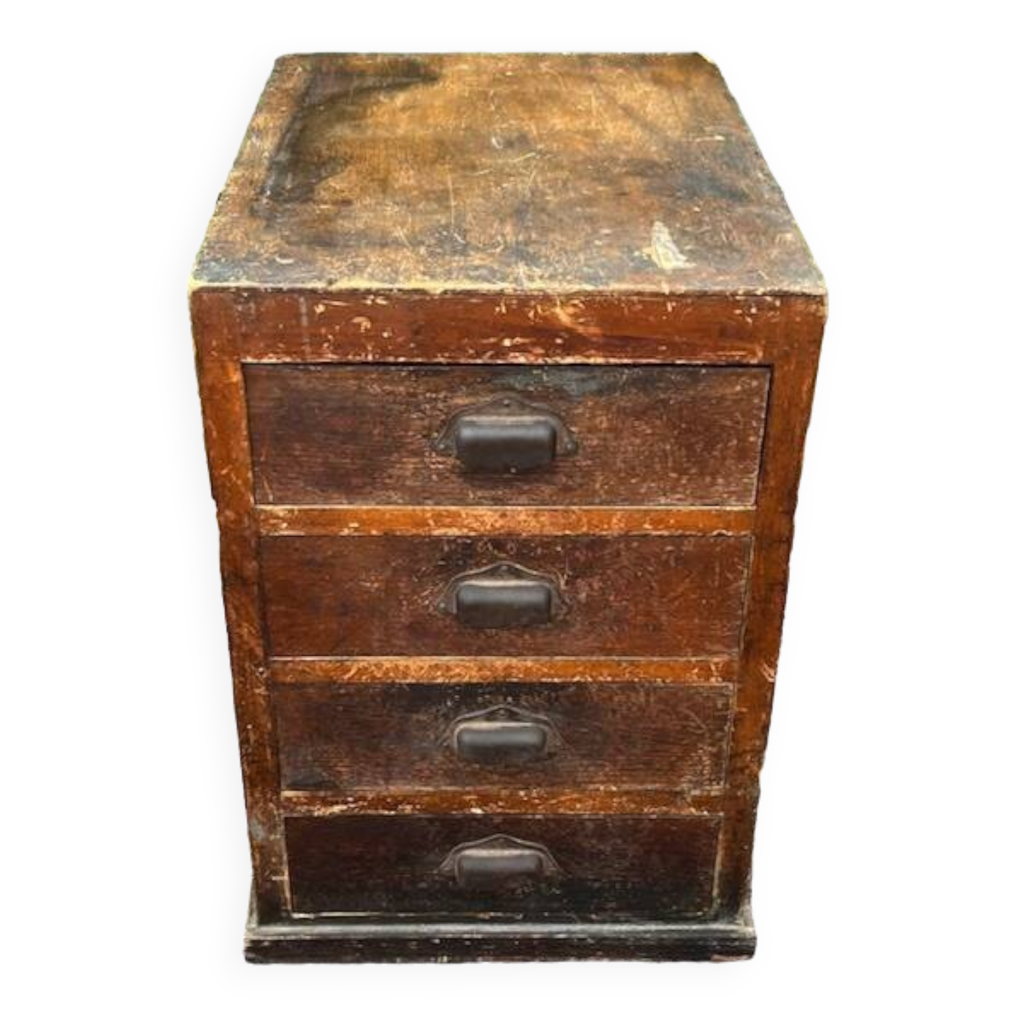 Cabinet - 4 drawer trade furniture with shell handles