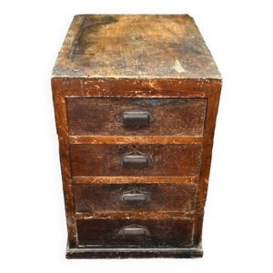 Caisson meuble de métier tiroirs