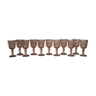 11 Rosaline Luminarc Arcoroc white wine glasses