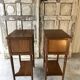 Pair of Louis XVI style bedside tables 1970s