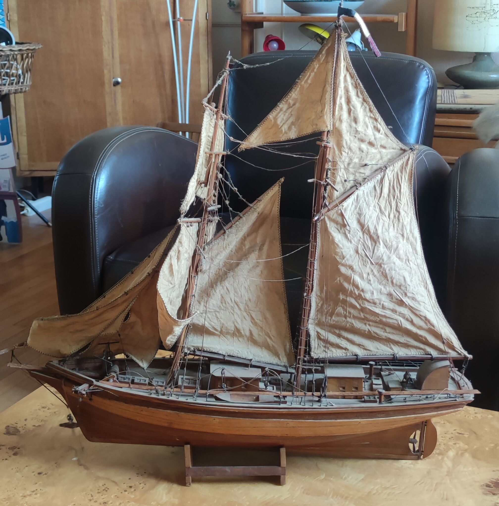 Old model boat