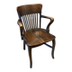 Oak vintage office chair