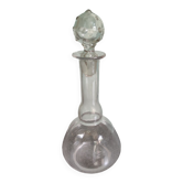 Antique decanter with its original cap