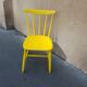 Scandinavian  yellow chair
