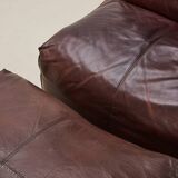 Early Bambole Lounge Chair + Ottoman by Mario Bellini for C&B Italia 1972