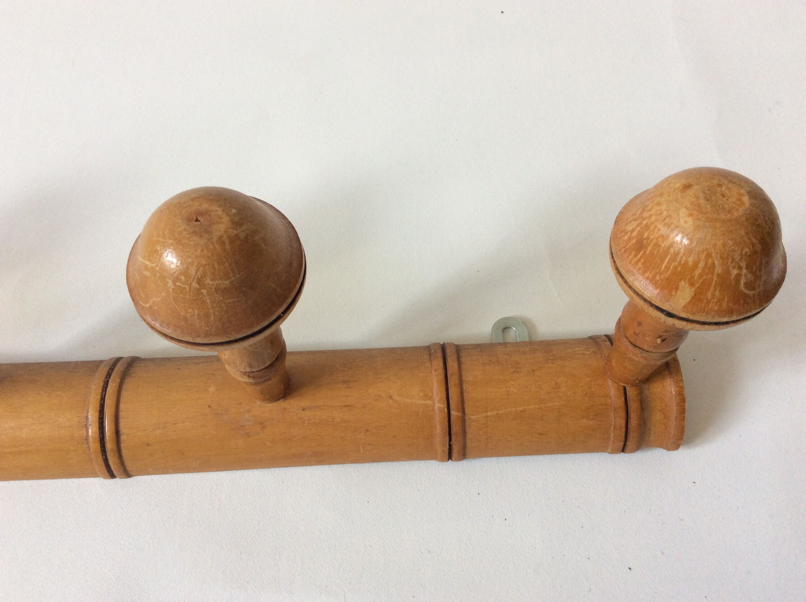 Vintage wall coatrack