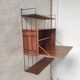 Modular wall shelf, 1960