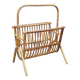 Porte-revues vintage en rotin