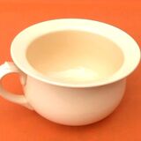 Half-porcelain plant pot Badonviller France