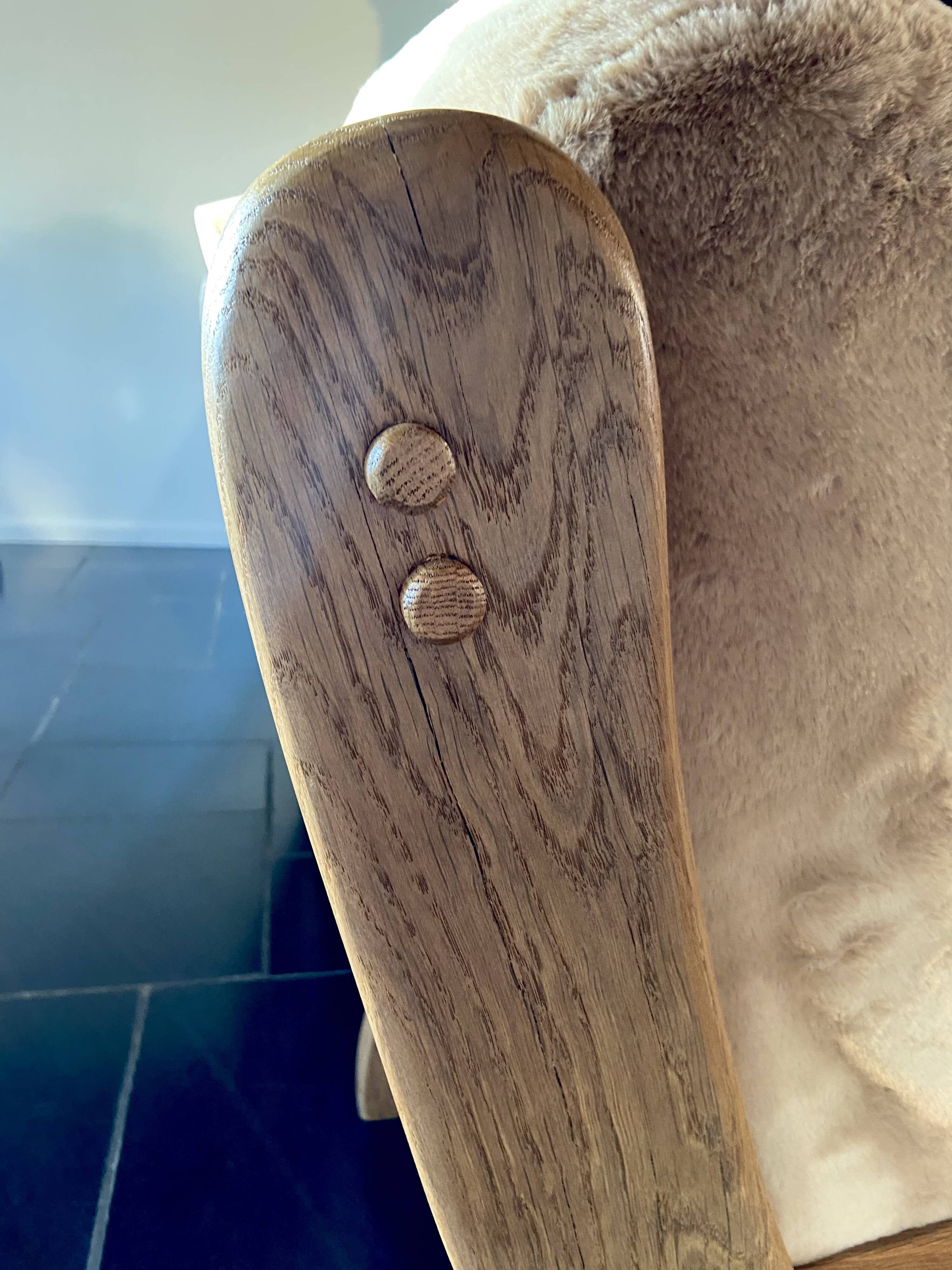 Vintage three-seater sofa