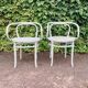 Ancienne paire de chaises italienne Salvatore Leone
