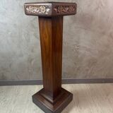 Art Deco Walnut Bench