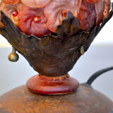 Murano floral lamp for L'artigiani, Italy, 1960