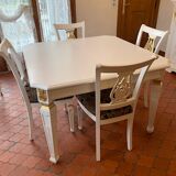 Dining table and 6 chairs