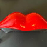 Téléphone vintage rouge bouche red lips
