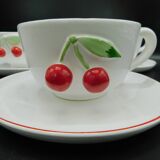 Set of 3 cups - cake plates - candy pot
