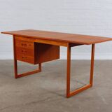 Vintage Teak Schreibtisch VI Ma Mobler Danish Mid Century 60er