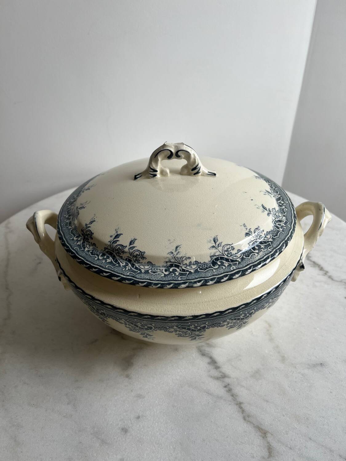 Ironstone soup tureen