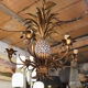 Lustre Ananas - Hans Kögl 1970 - Hollywood Regency