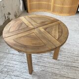 Maison Regain round elm table