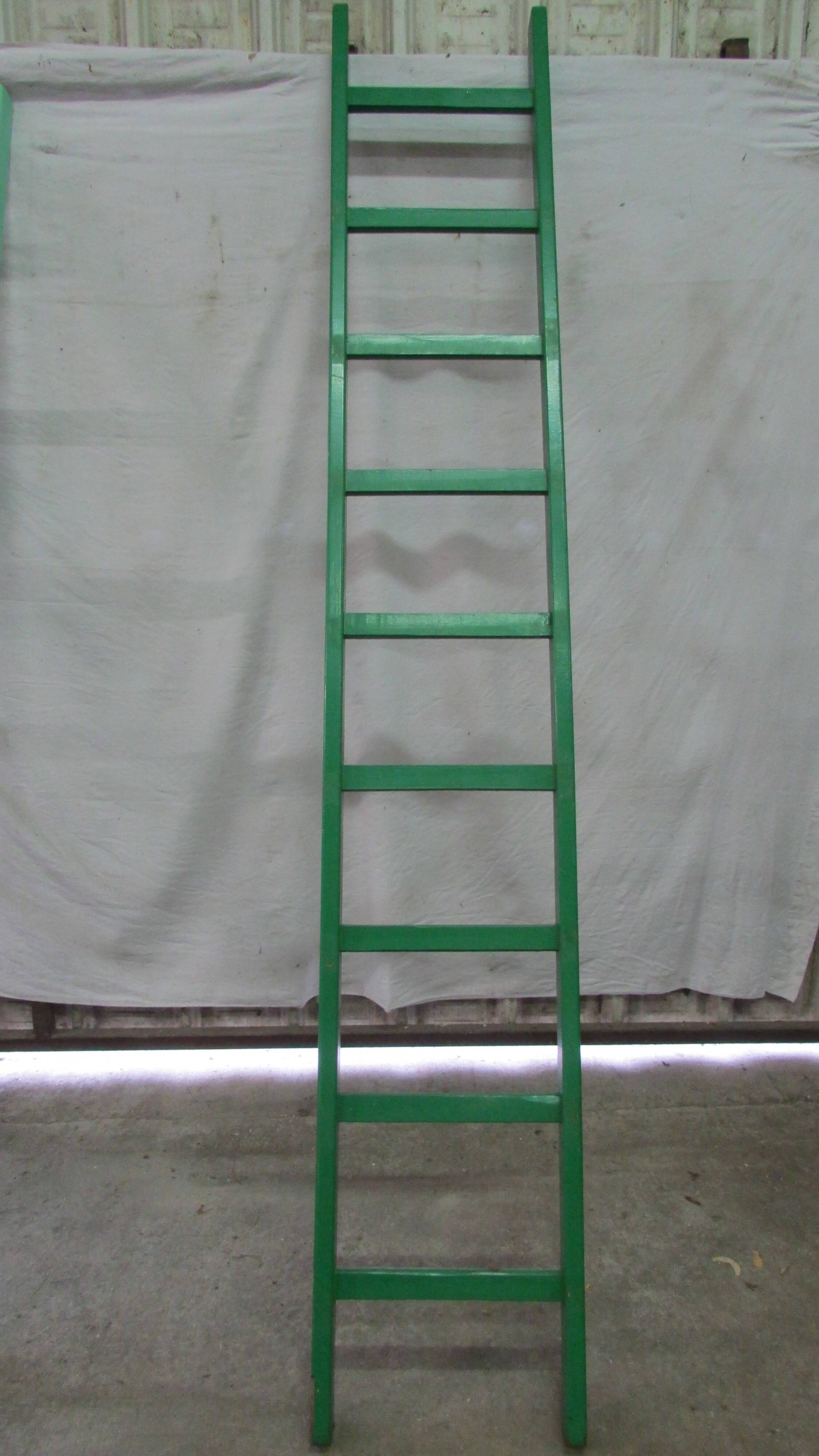 Decorative wooden ladder