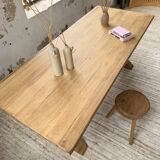 2m beech monastery table