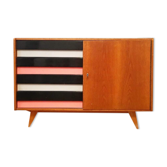 Striped buffet by Jiri Jiroutek for Interier Praha, 1960s