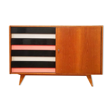 Striped buffet by Jiri Jiroutek for Interier Praha, 1960s