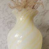 Blown glass vase Italy