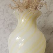 Blown glass vase Italy