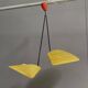 Josef Hurka pendant lamp model 1210 for Napako 1960s