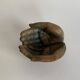 Terracotta art bowl "Jointed hands" signed by the artist Maria Ruiz