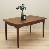 Walnut table, Danish design, 1970s, production: Denmark