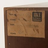 Classic wardrobe by Erich Stratmann for Oldenburger Möbelwerkstätten, 1950s