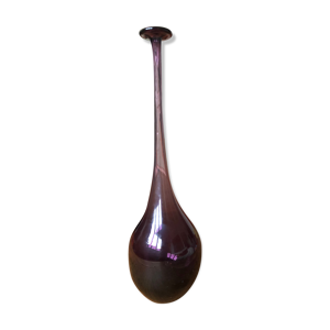 vase soliflore verre - violet